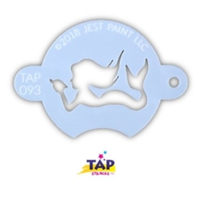 TAP Stencil 093 Mermaid With Shell